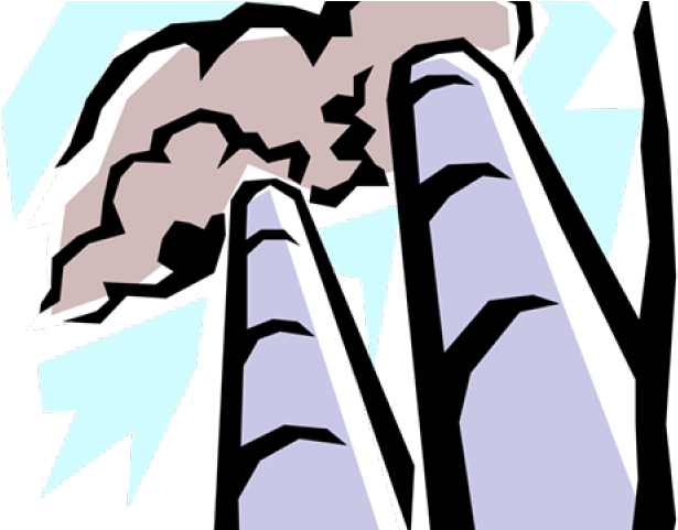 Industrial Clipart Smoke Stacks.