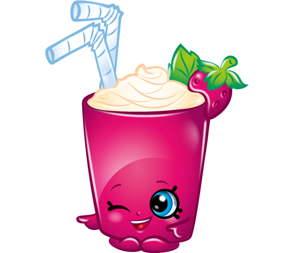 Berry Smoothie Art Official Shopkins Clipart Free Image.