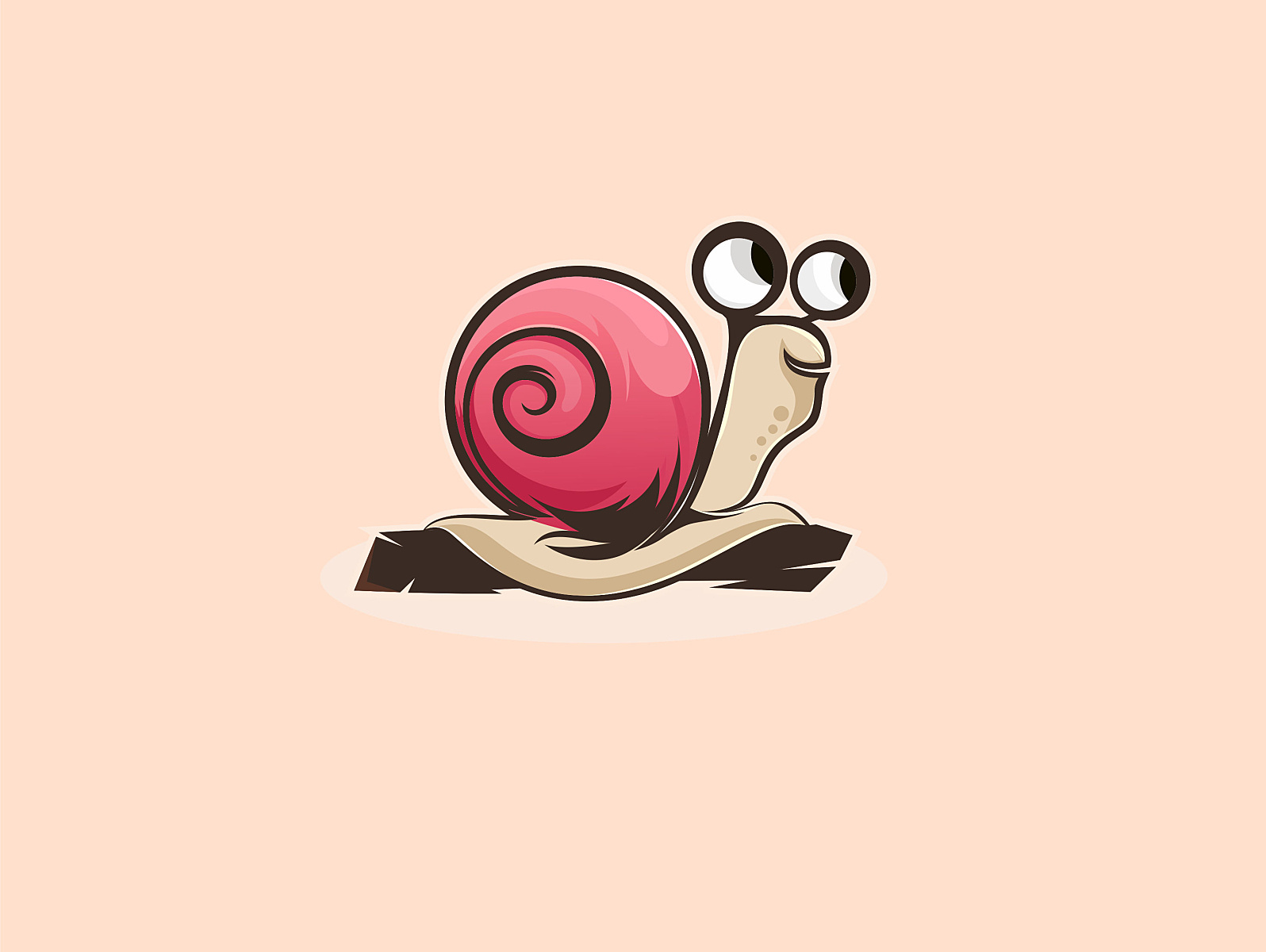 Snail Logo by valdisme on Dribbble.