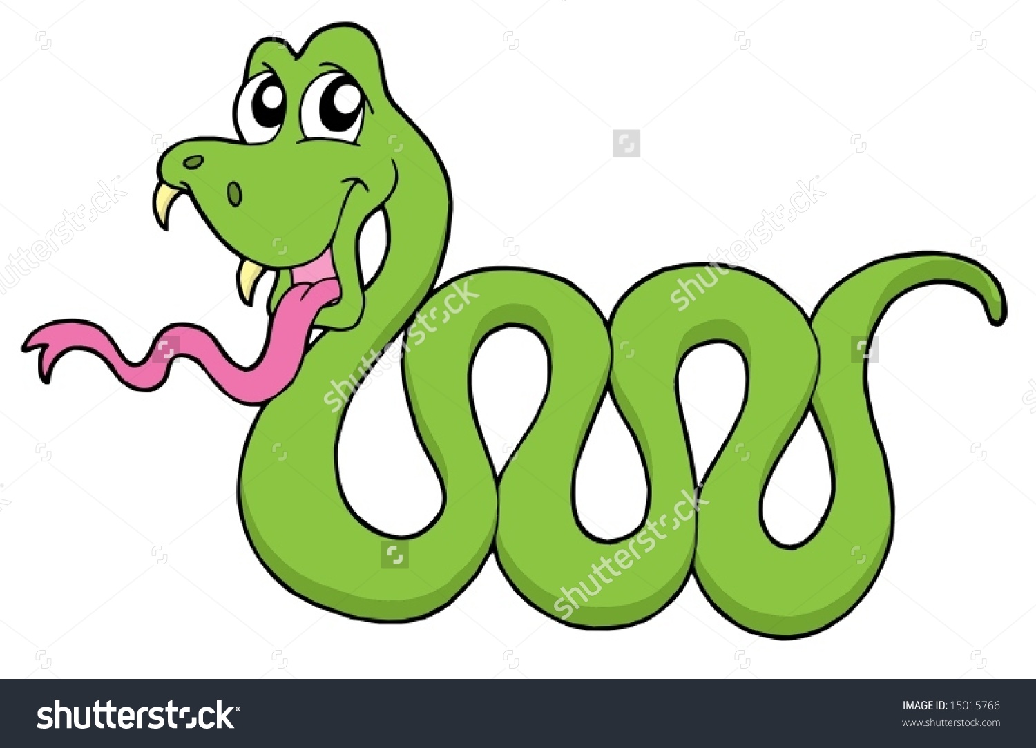 Snake Tongue Clipart.