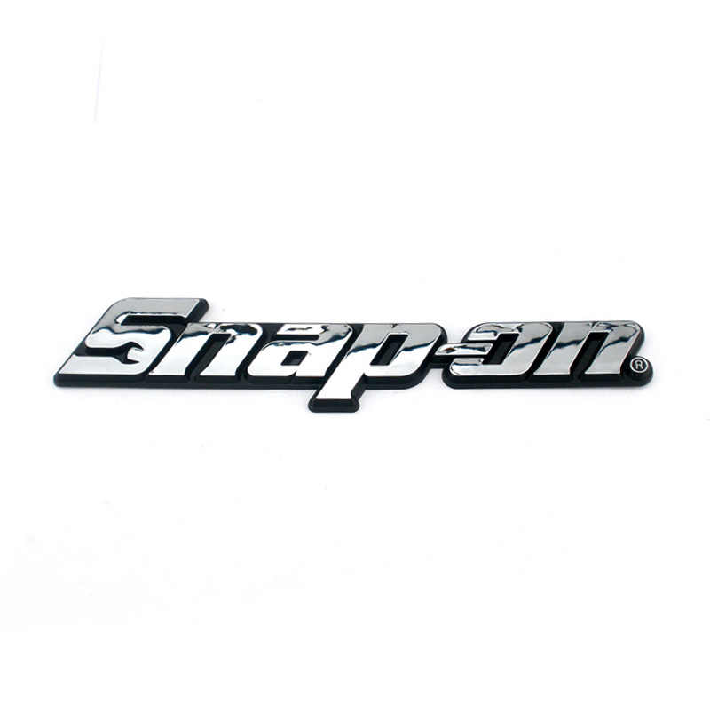 OEM Snap On Tools Plastic Chrome Emblem Badge Logo.