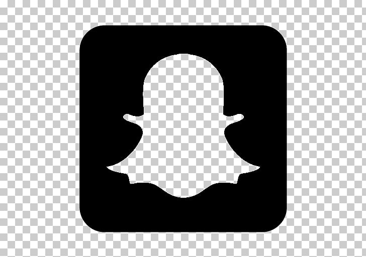 Snapchat logo black and white. Snapchat logo. 2019.