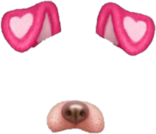 Dog Filter Snapchat Png Vector, Clipart, PSD.