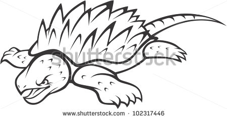 Snapping Turtle Stock Images, Royalty.