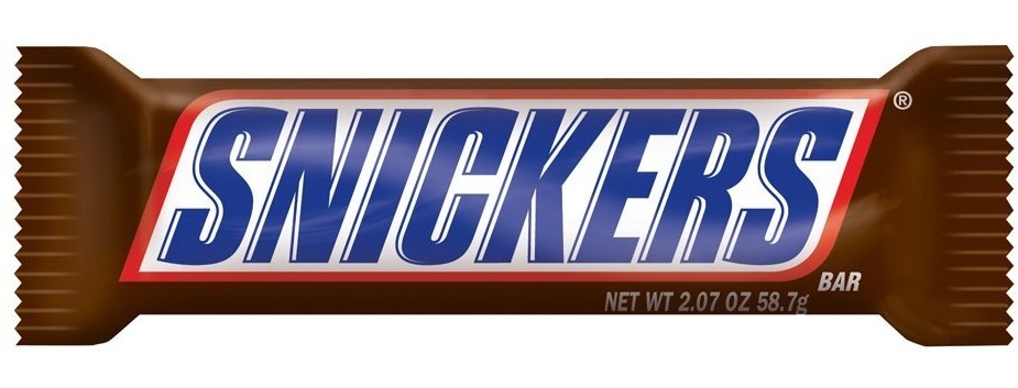 Snickers Candy Bar Clipart.