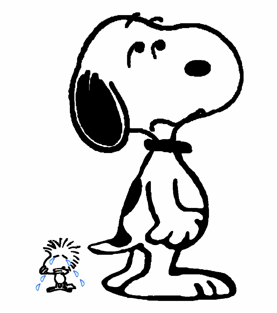 Snoopy Crying Clip Art