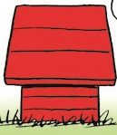 Clip art: Snoopy\'s doghouse.