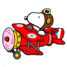 snoopy red baron clipart 49084.