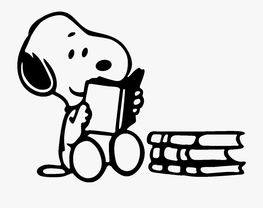 Snoopy Clipart Writing.