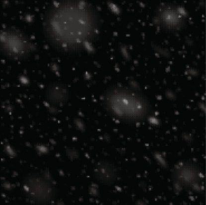 Snow realistic effect. Falling snow isolated Clipart Image.