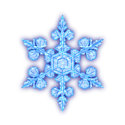FREE Christmas Snowflake Clipart.