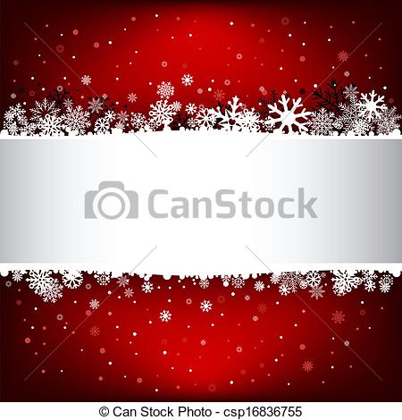 Clipart Vector of dark red snow mesh background with textarea.