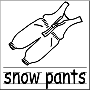 snow pants clipart black and white 10 free Cliparts | Download images ...
