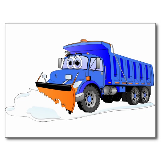 Snow Plow Truck Clipart Worksheet 880.