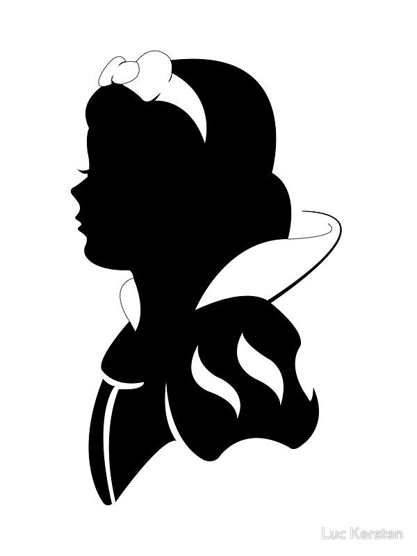 Snow White silhouette\
