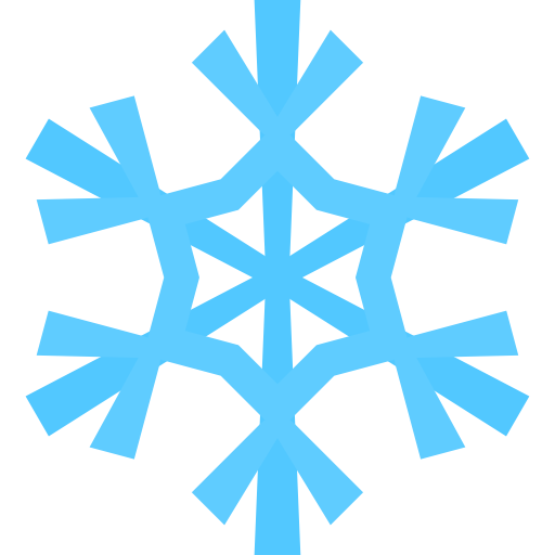 Simple Snowflake Clipart.