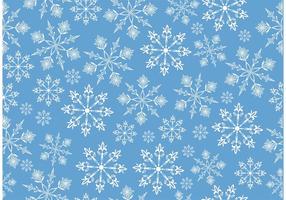 Snowflake Background Free Vector Art.