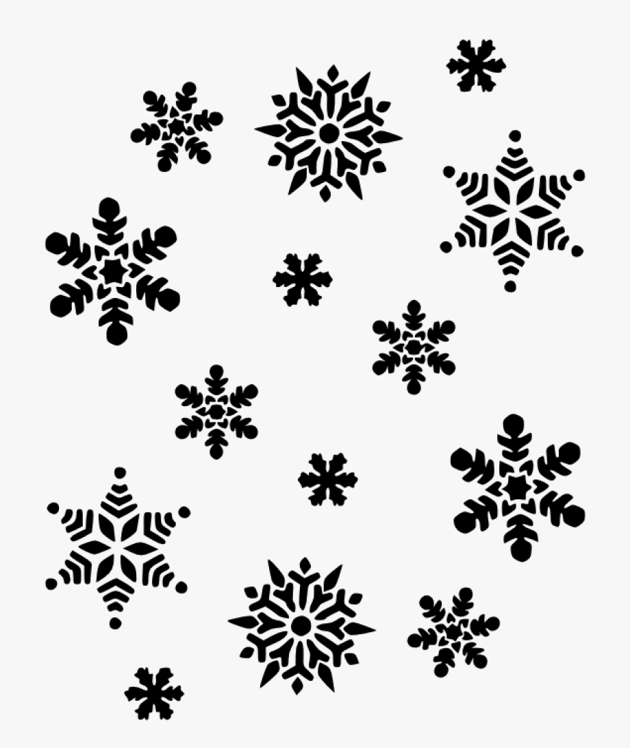 Black And White Snowflake Snowflakes Black And White.