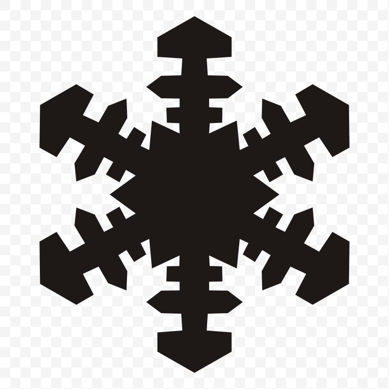 Snowflake Silhouette Clip Art, PNG, 1600x1600px, Snowflake.