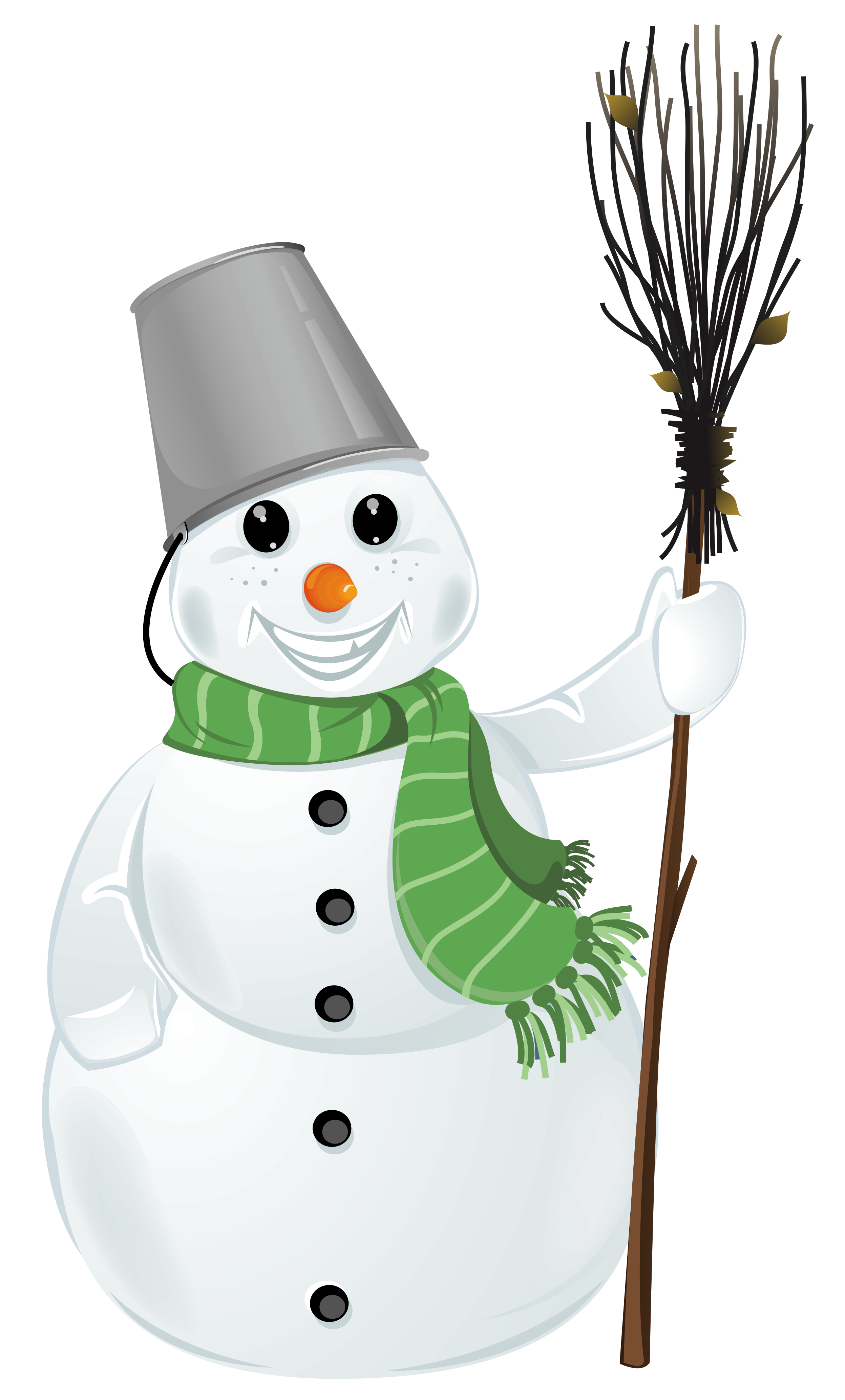 snowman oops clipart