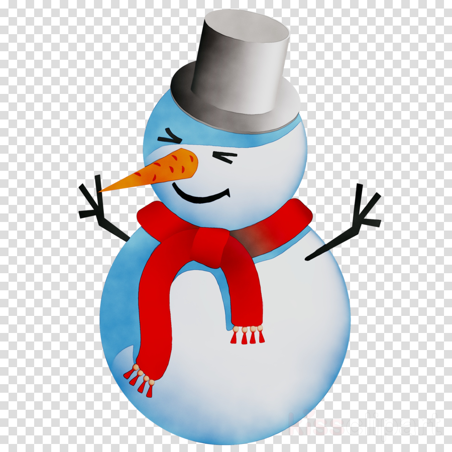 Christmas Snowman clipart.
