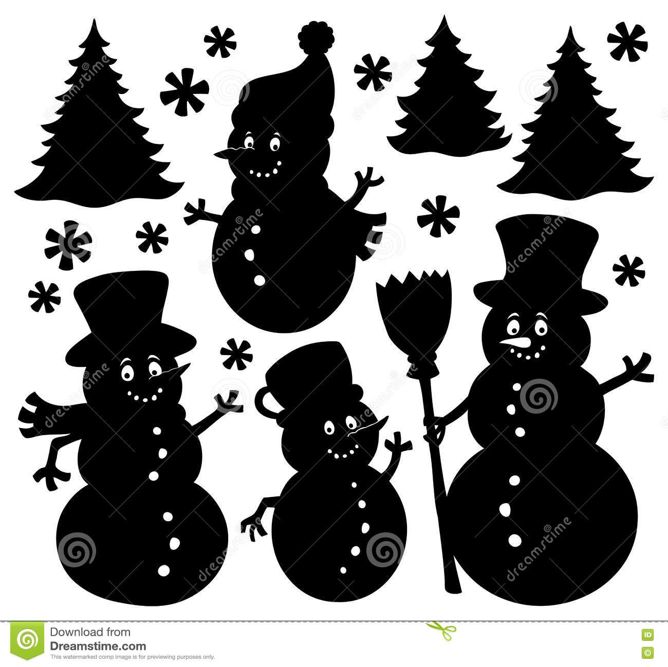 Free Free 78 Silhouette Snowman Svg SVG PNG EPS DXF File