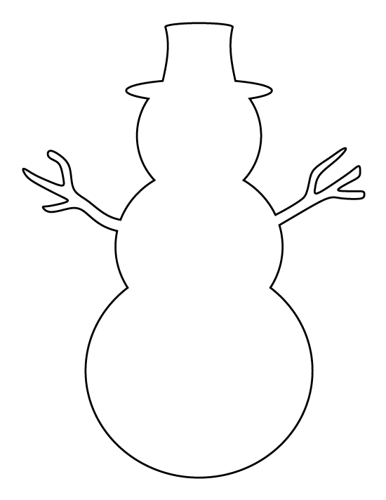 snowman template clipart 10 free Cliparts Download images on
