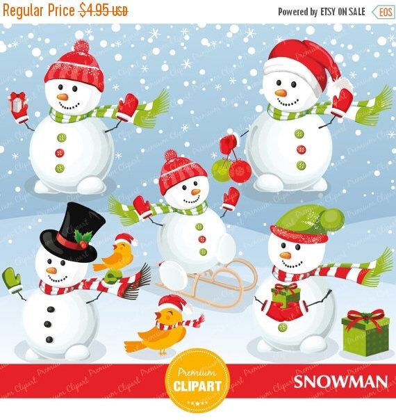 whimsical snowman clipart 20 free Cliparts | Download images on ...