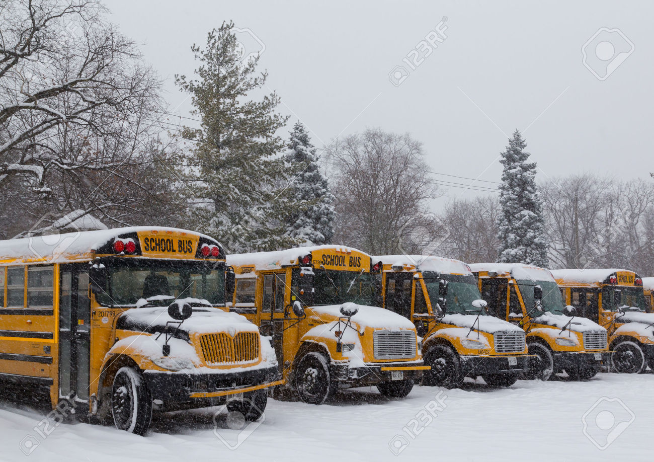 Bus Snow Stock Photos & Pictures. Royalty Free Bus Snow Images And.