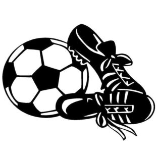 Download soccer ball and cleats clipart 20 free Cliparts | Download ...