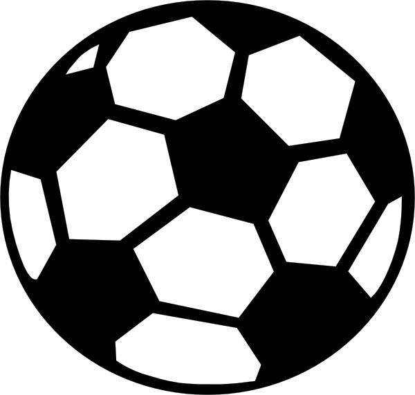 Soccer Ball clip art Free vector in Open office drawing svg ( .svg.