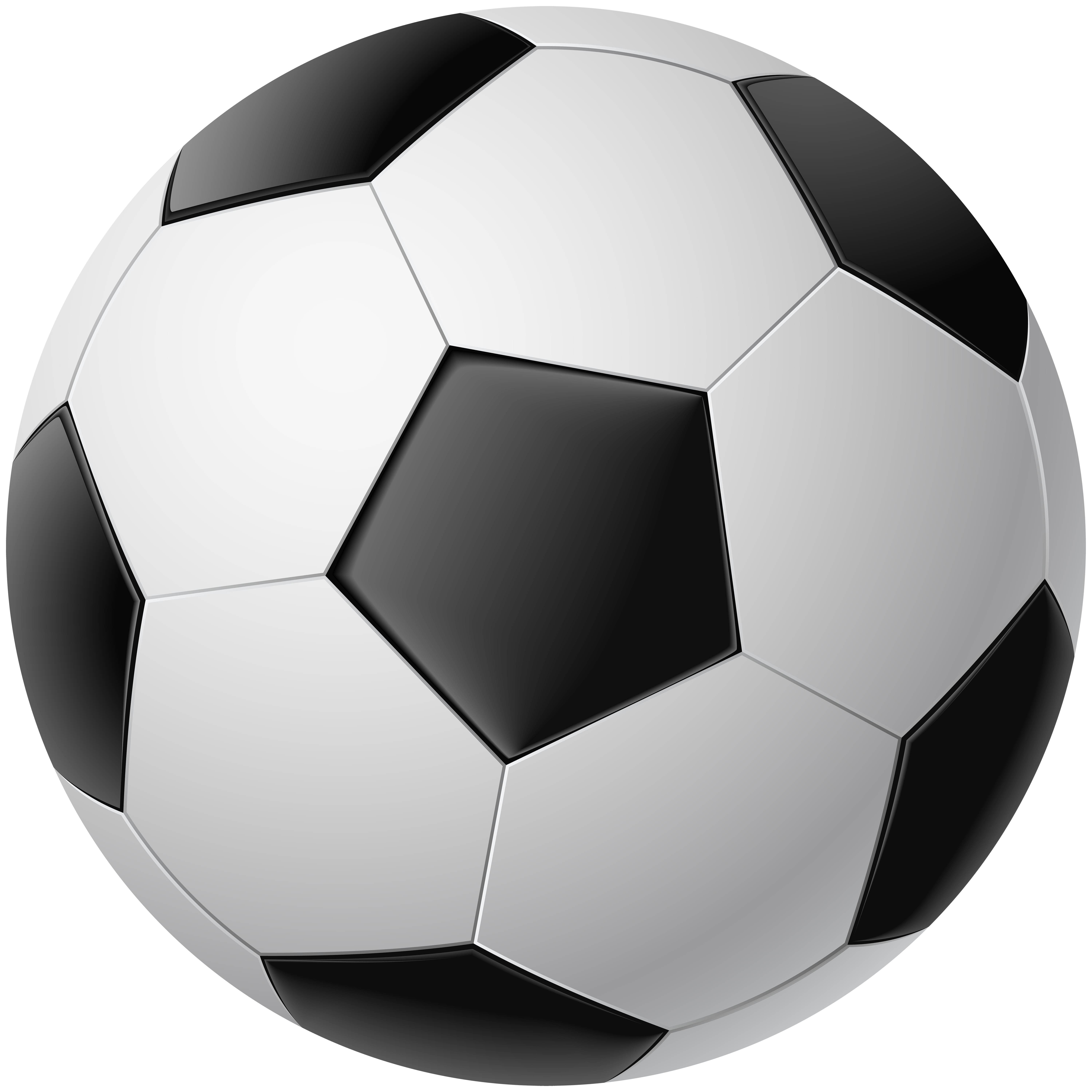 Soccer Ball PNG Clip Art Image.