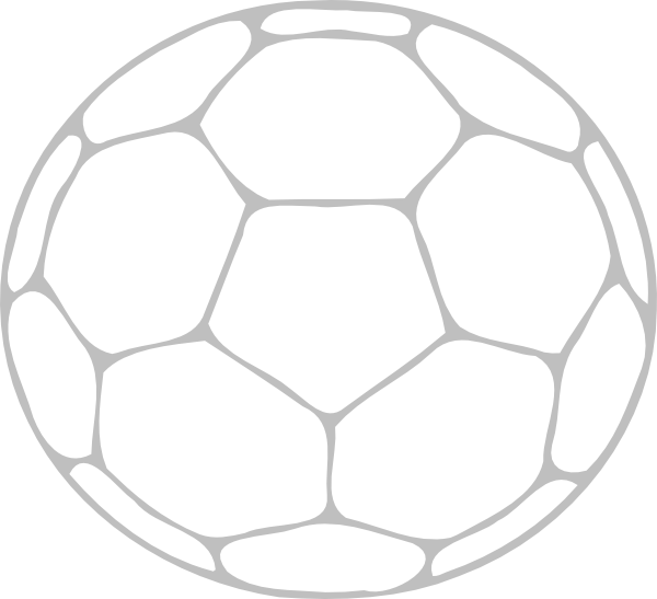 Soccer Ball Outline Clip Art at Clker.com.