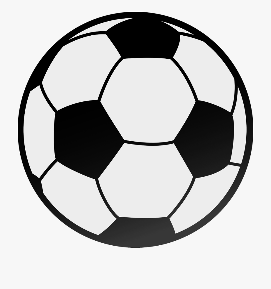 Football Black And White Image Of Football Clipart.