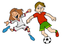 Soccer Game Clipart.