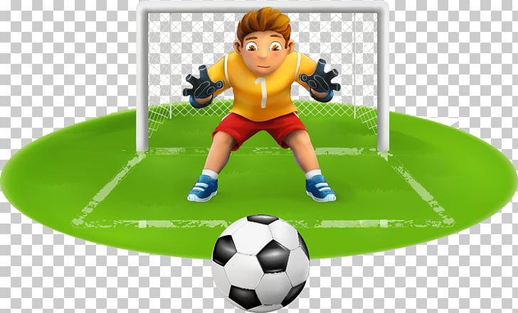 Football Goalkeeper, soccer boy, soccer player goalie and.