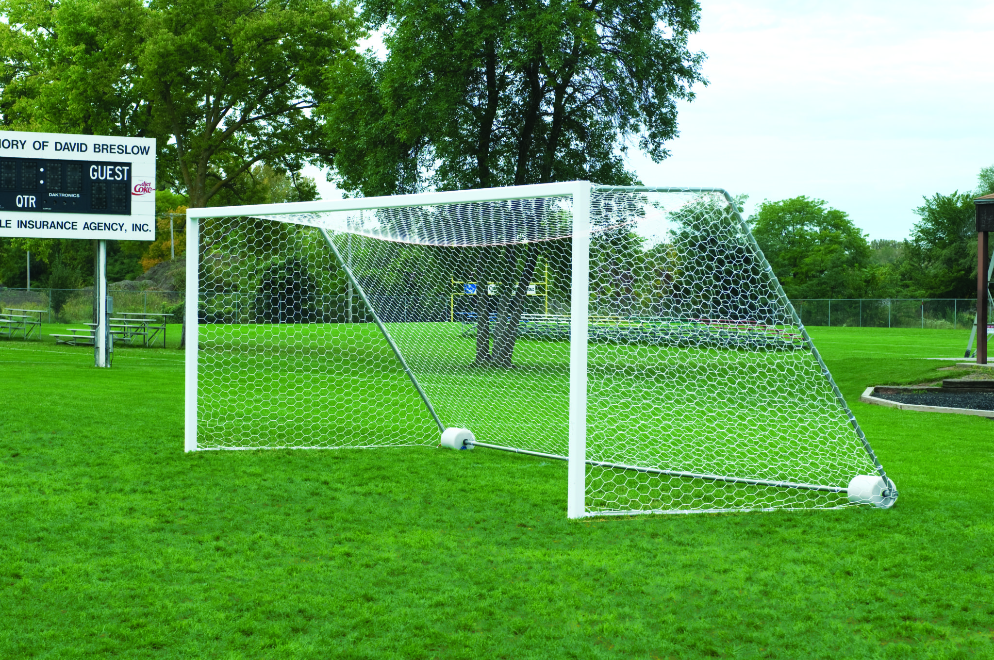 Football Compatible Official Size Soccer Goal Net.