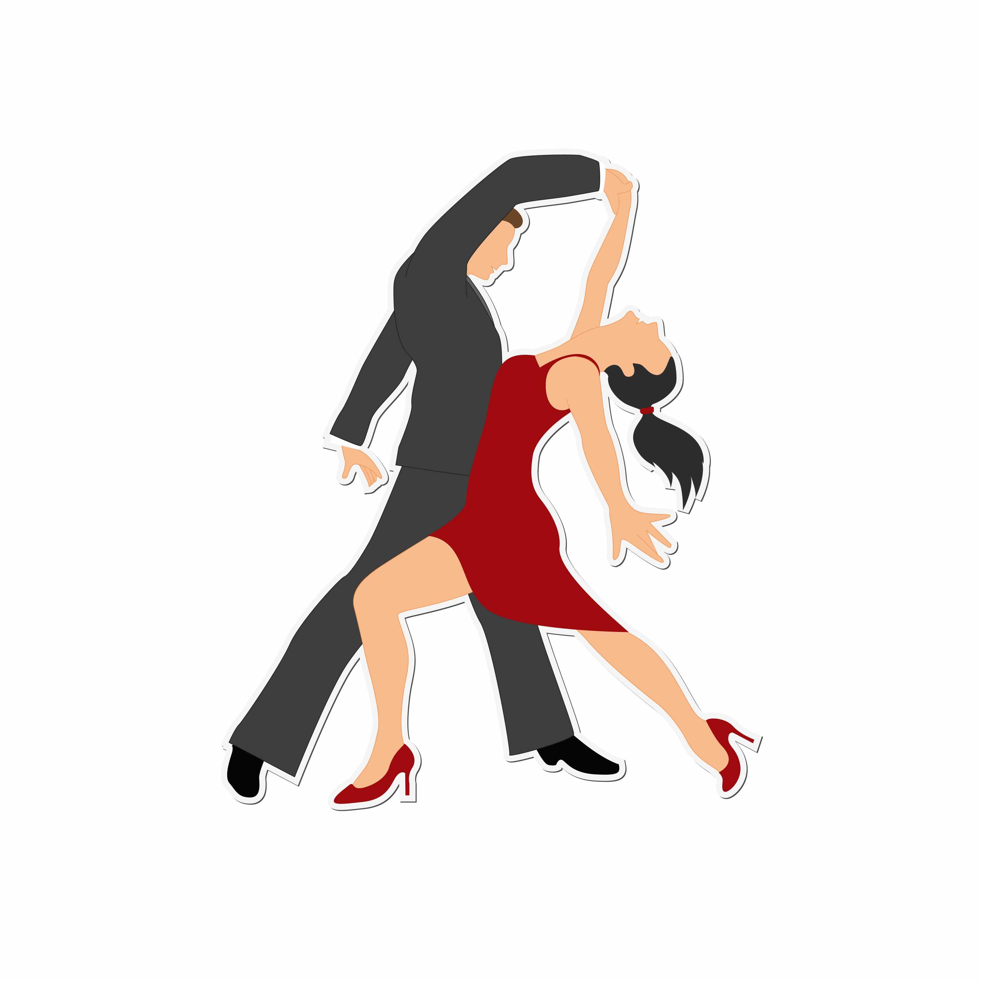 Social Dance Clipart.