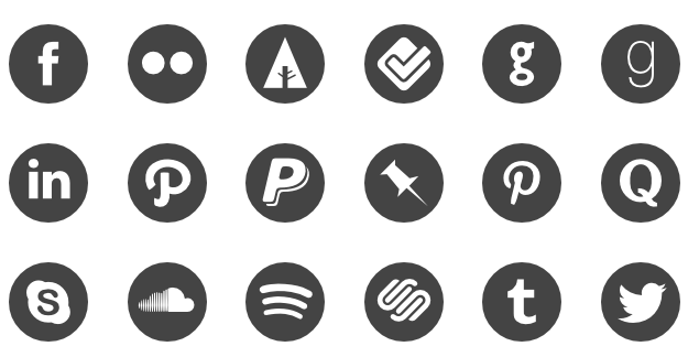 social media icon png pack 10 free Cliparts | Download images on ...