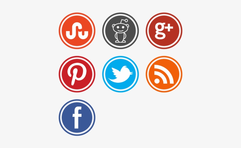 New Social Media Icons Set Icon Pack By Mohamed Elgharabawy.