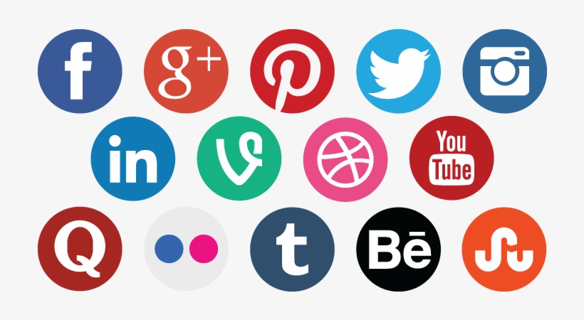 Social Media Icons Png Transparent Group (+), HD Png.