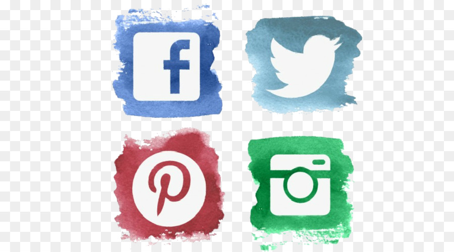 Social Media Icons Background png download.