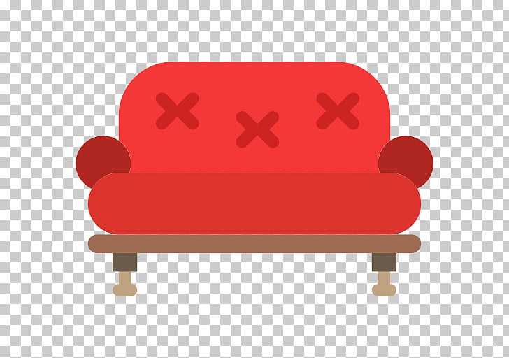 Couch Scalable Graphics Chair Icon, A red sofa PNG clipart.