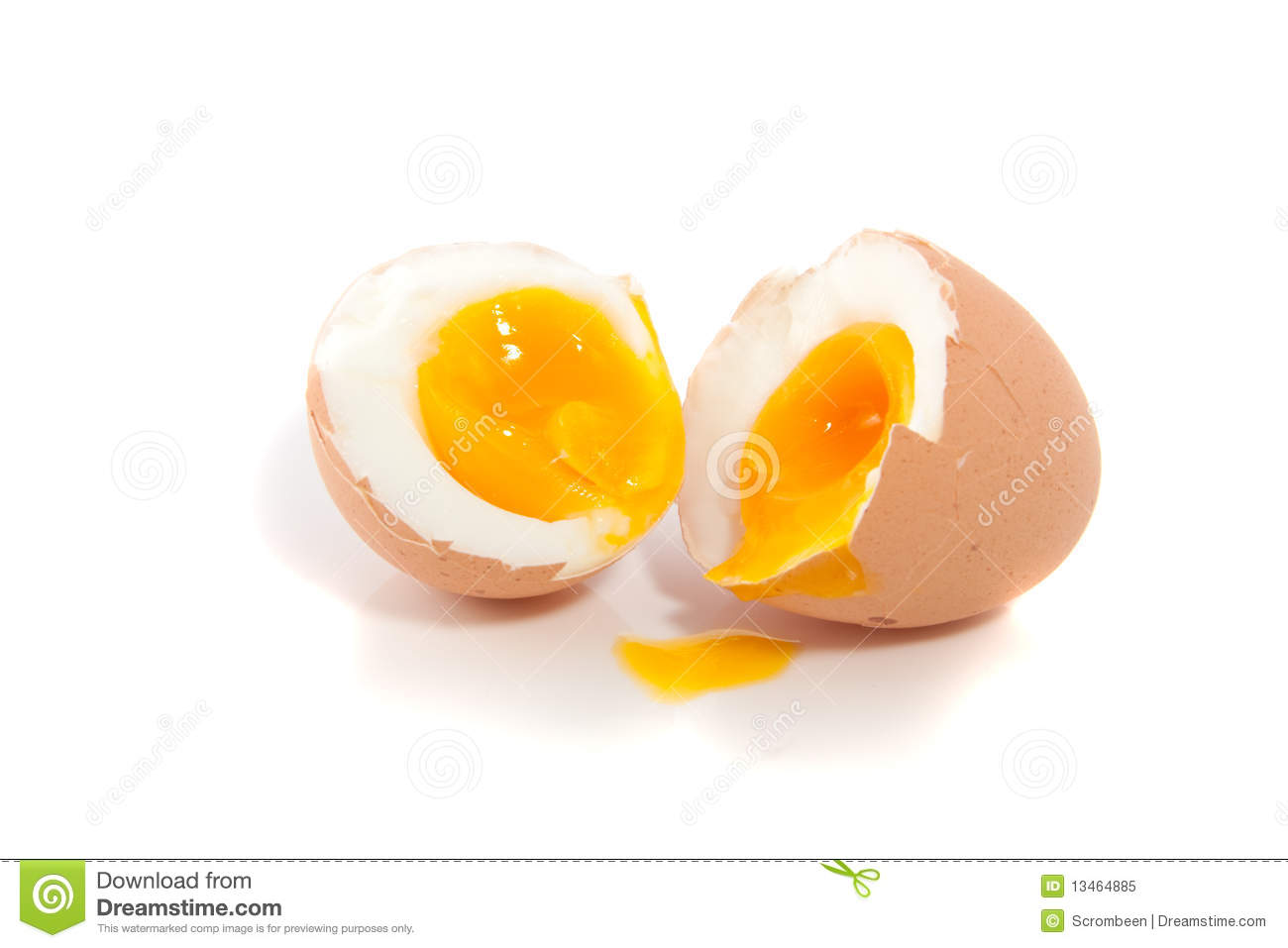 A Soft Boiled Egg Royalty Free Stock Photo.