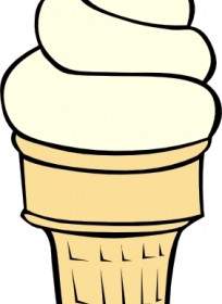 Soft Ice Cream Cones Ff Menu Clip Art.