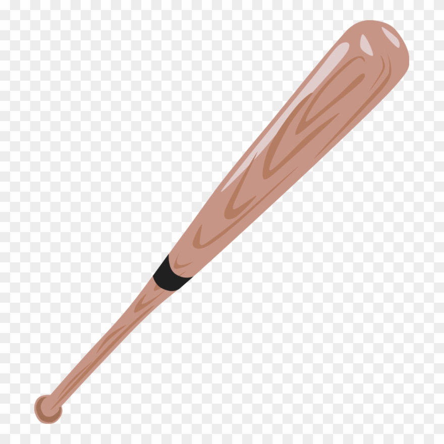 Free Vector Baseball Bat Clip Art.
