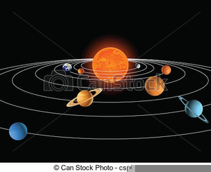 Animated Solar System Clipart.