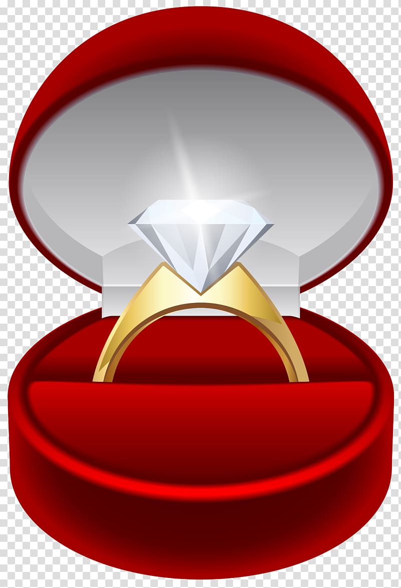 Gold ring illustration, Engagement ring Wedding ring.