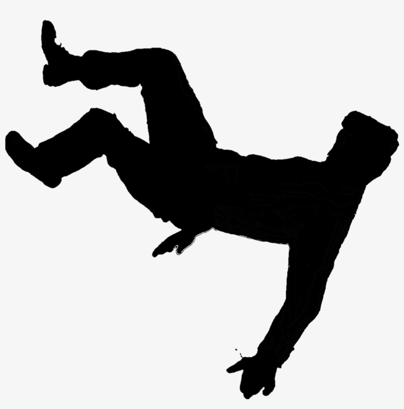 Clip Falling Off A Cliff Clipart.