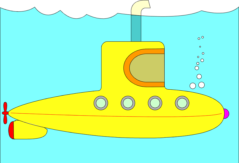 submarine cartoon big